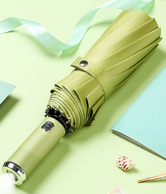 Répliques en noir publicité lampe de poche LED automatique extérieur Paraguas ultraviolets