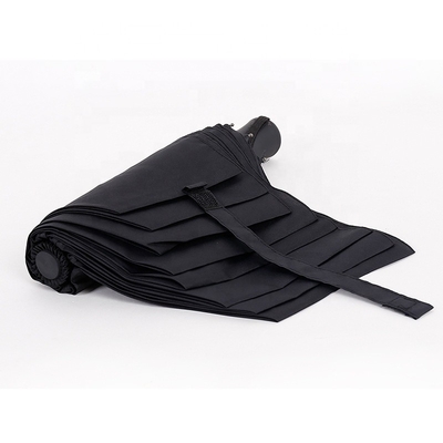 Logo personnalisé imprimé entièrement automatique 3 parapluie minimaliste pliable pour la publicité