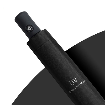 Chaîne d'approvisionnement agile parapluie triple pliable avec logo personnalisé imprimé et bloc UV parfait