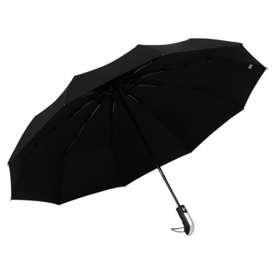 Parapluie auto-ouverte triple pliable entièrement automatique avec motif de parasol personnalisé