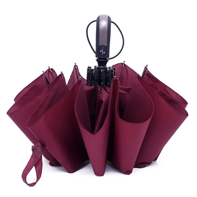 Logo personnalisé Imprimé Triple Fold Parapluie automatique Anti UV imperméable à l'eau Couleur personnalisée