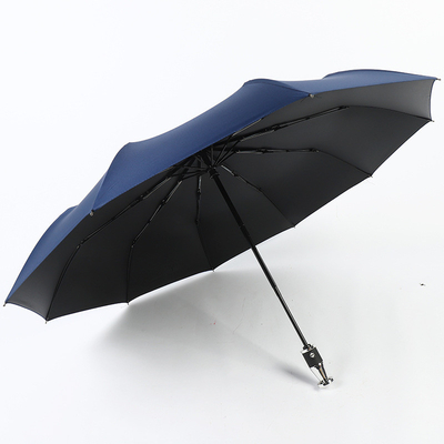 Parapluie publicitaire à commande manuelle avec impression de logo personnalisé et arbre en fibre de verre