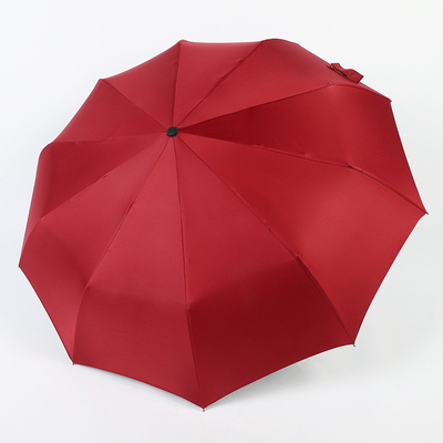 Parapluie publicitaire à commande manuelle avec impression de logo personnalisé et arbre en fibre de verre