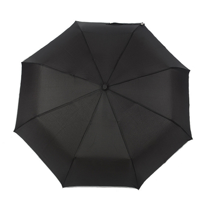 Adultes 3 lampes de poche LED pliables parapluie avec bande réfléchissante et couvercle étanche au vent