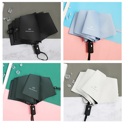Un parapluie à trois couches avec imprimés sur mesure et protection UV.