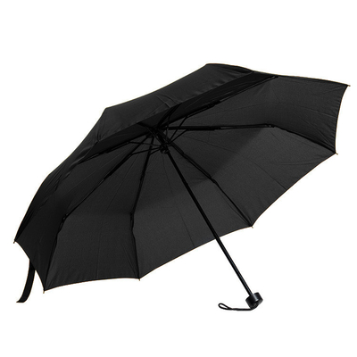 Trois parapluies pliants 8K anti-UV imprimés sur mesure avec logo de voyage