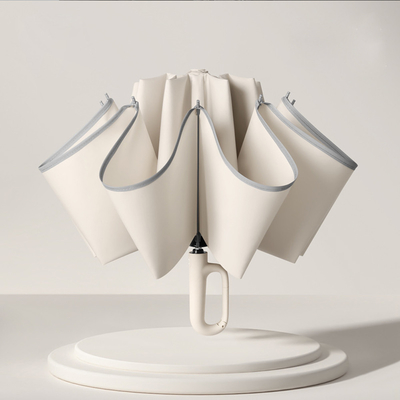 Grand pare-soleil UV extérieur automatique et parapluie parfait pour les adultes en déplacement
