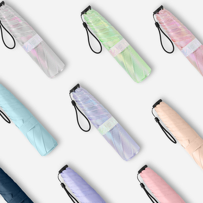 Retour à l' école Contrôle manuel de l' événement Parapluie solaire ultra-légère 100g de fibres de polyester