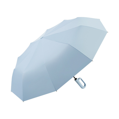 Grosse poignée de serrure ronde Ponge avec vinyle Easy yo Hang Full Automatique Parapluie UV à l'épreuve du vent